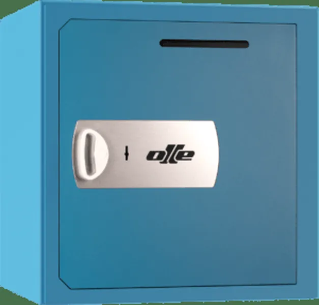 Caja de cobro solo llave con ranura superior